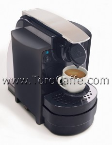 Macchina Cialde Toro Espresso a capsule biodegradabili